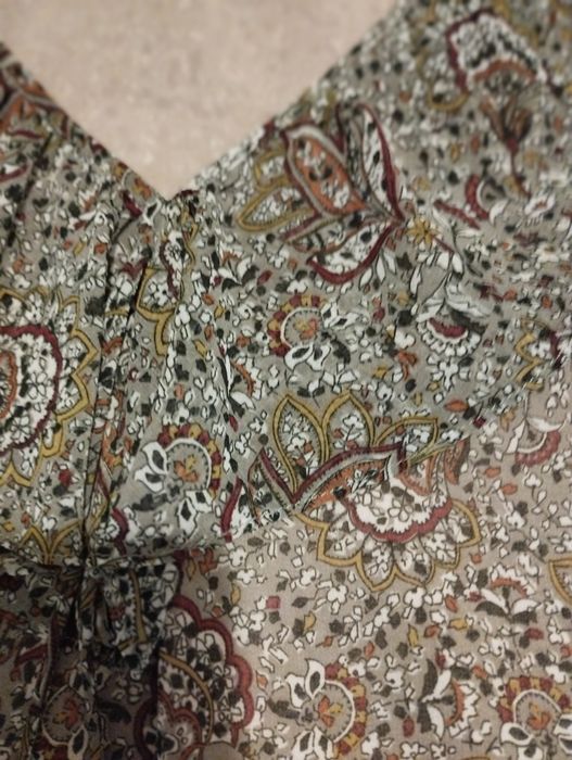 Vestido com padrão