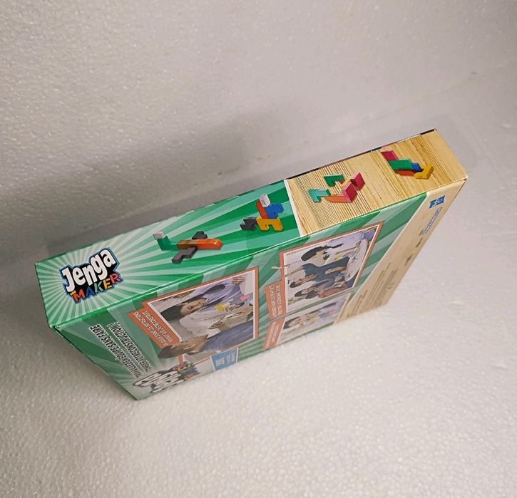 Jenga Maker Jogo Tabuleiro Hasbro Edição Francesa Novo/Selado