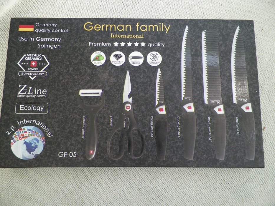 ножи кухонные ZLine Germani Femily новые