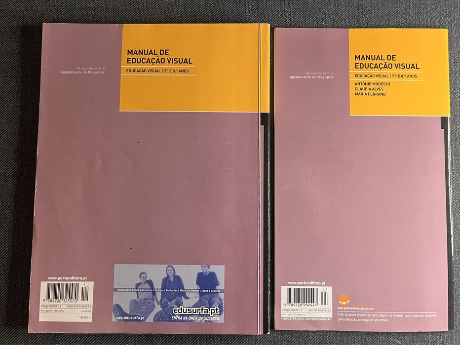 Educaçao Visual 7.º/8.º ano - Porto Editora