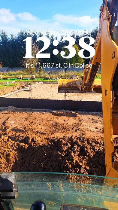 Usługi koparko ładowarką prace ziemne