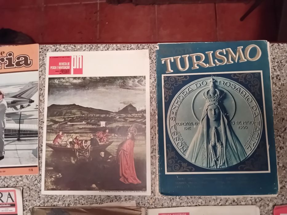 Conjunto de 7 Revistas Angolanas Anos 70 Diversas