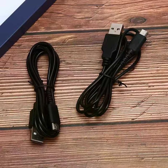 Cabo USB Carregador Nintendo DS Lite (NDSL) 1.2M – Cabo de Carga DSL Preto NOVO