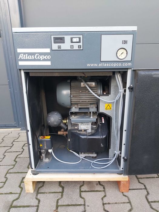 Sprężarka Spiralna Bezolejowa ATLAS COPCO 2,2 kw