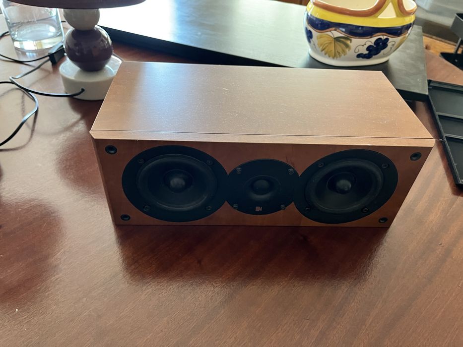 Sistema Home Cinema KEF + Onkyo TX-SR607 – excelente som hi‑fi