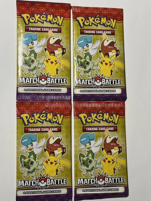 McDonald's - 4 Boosters Pokémon Battle Match