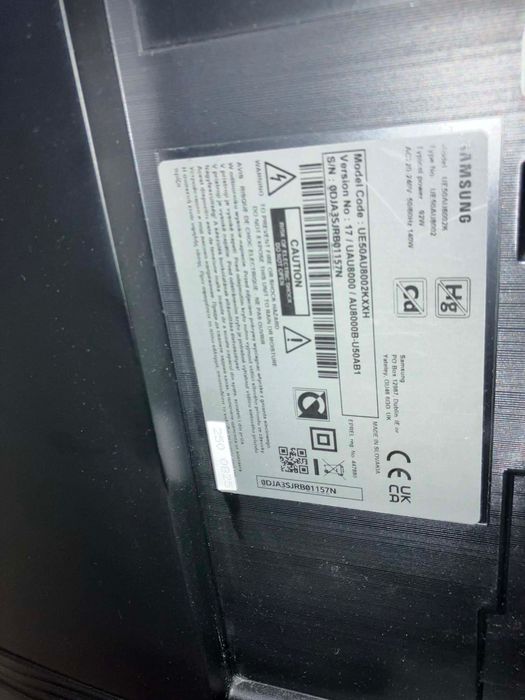 Telewizor Samsung 50 cali - uszkodzony