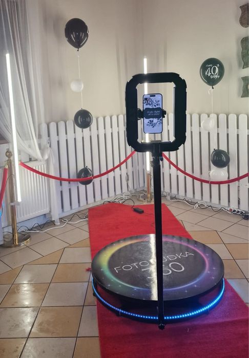 Fotobudka 360 wesele urodziny komunia
