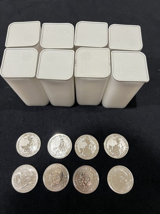 2026 рік. Срібна британська монета Британія 1 унція