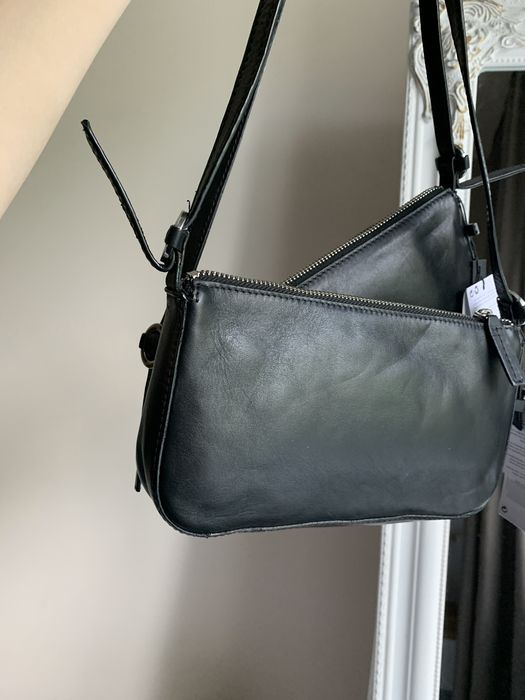 шкіряна сумка Mango