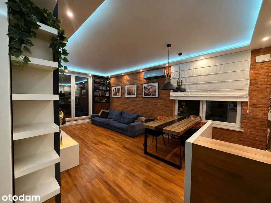 64 m² z zadaszonym balkonem 27 m², 2 miejsca garażowe i komórka lok.