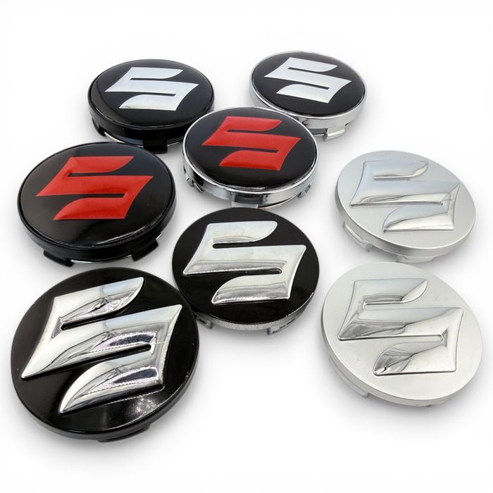 Ковпачки в диски Сузукі заглушки Suzuki емблеми Сузуки логотип