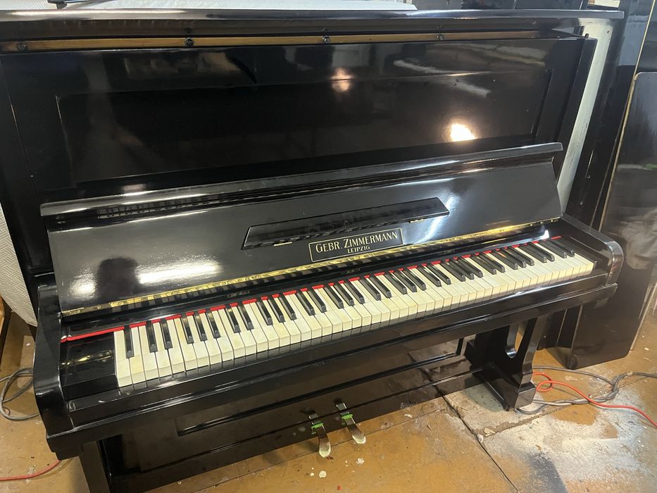 Pianino Zimmermann czarne transport