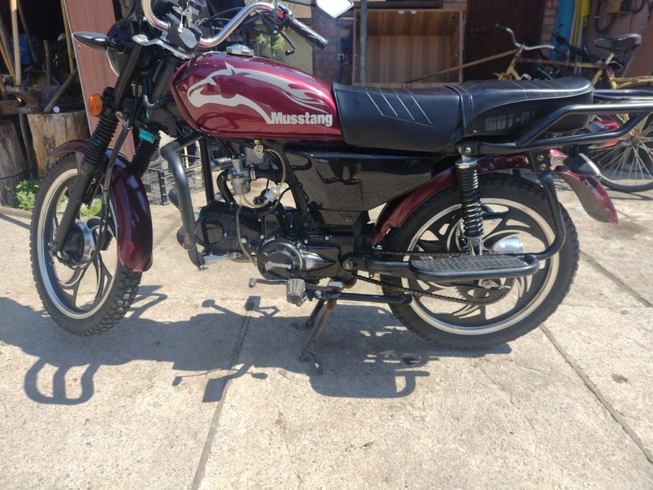 Мотоцикл мустанг мт2