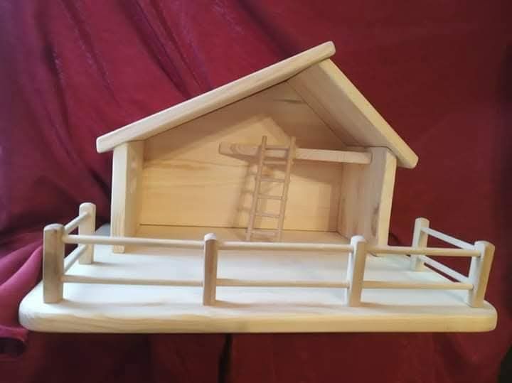 Хлівчик для різдвяної шопки.