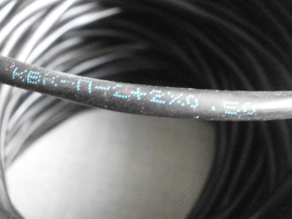 Кабель  видеонаблюдения КВК- П-2+2*0,50 (60 метров)