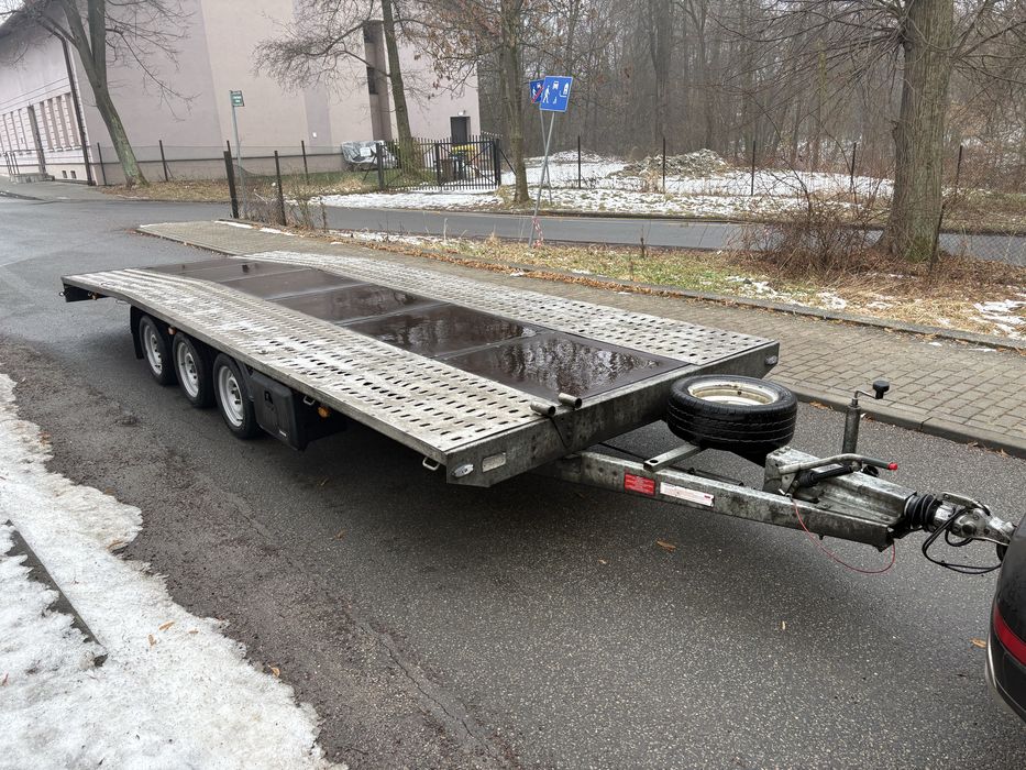 Przyczepa laweta 6m DMC 3500 Niewiadów Bus
