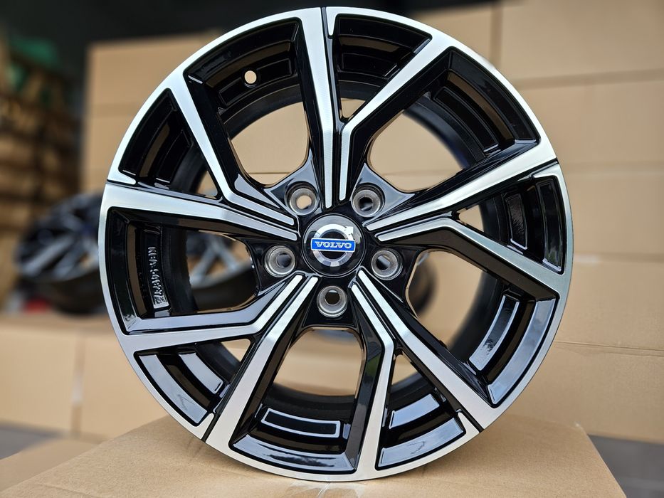 Volvo 16 " Nowe 5x108 V40 S60 V60 C30 S40 V50 Felgi Czarne Alufelgi