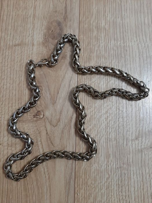 Łańcuch łańcuszek stal szlachetna nierdzewna 60cm złoto srebro