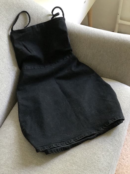 Платье сарафан zara, джинсова сукня зара