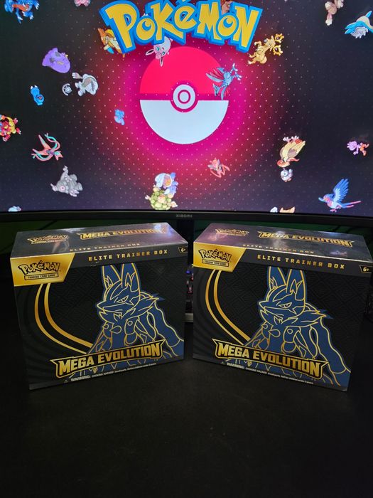 Pokemon TCG: Mega Evolution: Elite Trainer Box Lucario