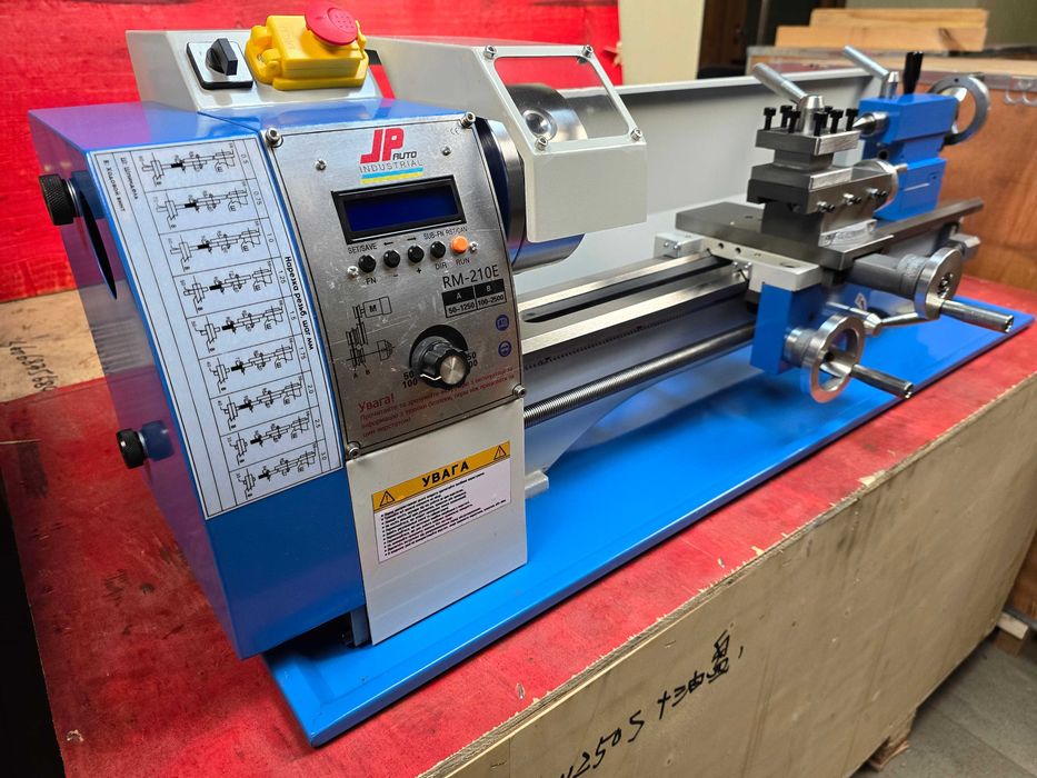 Токарний верстат RM-210E*400mm 1100W (RC210E. WM) JPAuto Industrial