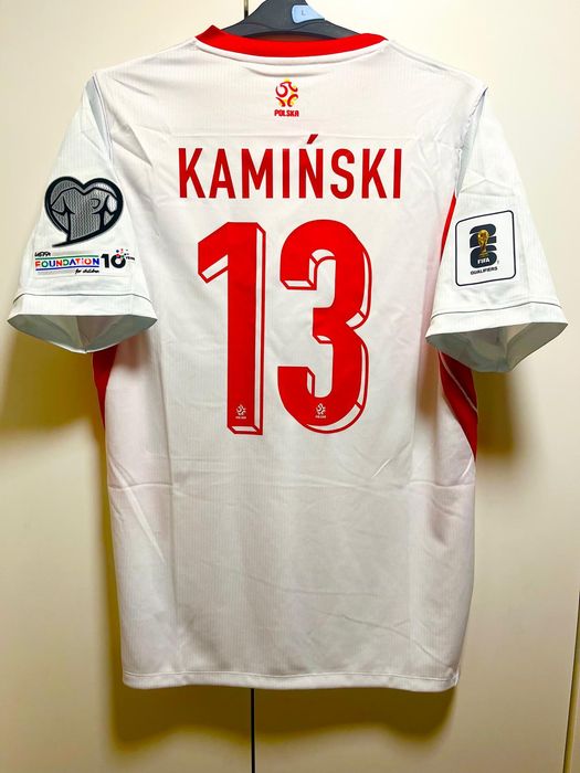 Koszulka Polska Kamiński #13 Reprezentacja Biała 2026