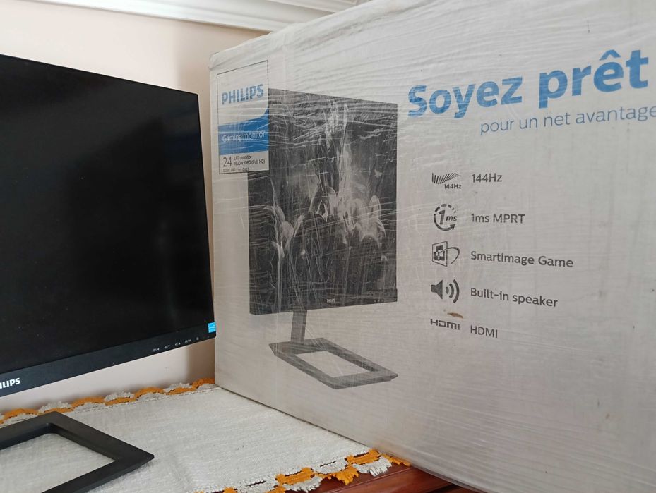 Монітор ігровий  Philips 242e1gaj 144 Hz FullHD
