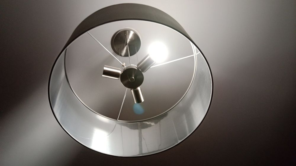 Candeeiro suspenso de teto para 3 lâmpadas