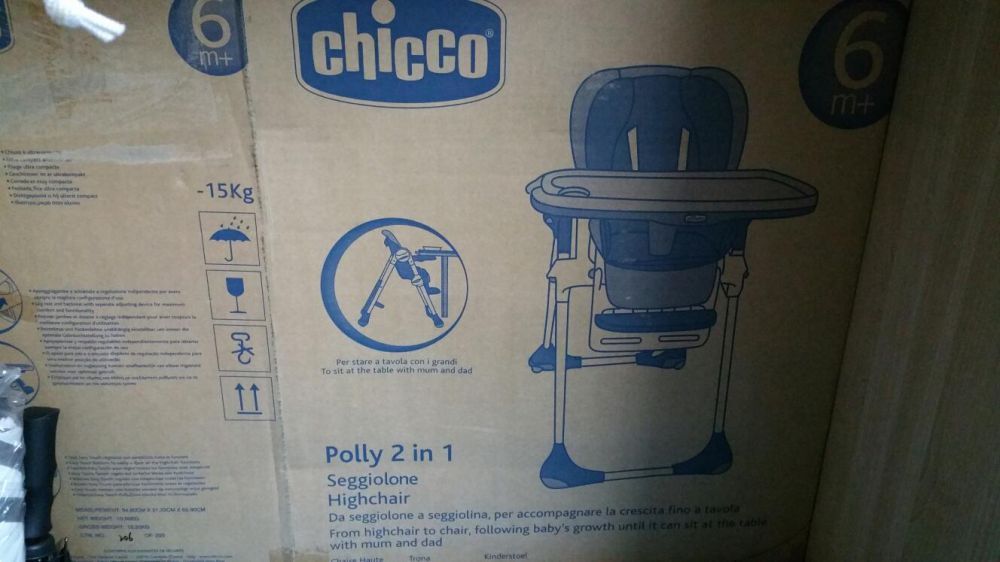Cadeira de refeição chicco (como nova)