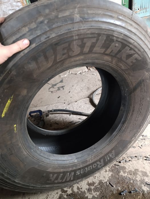 Шини Westlake 385/65r22.5 95% залишку!