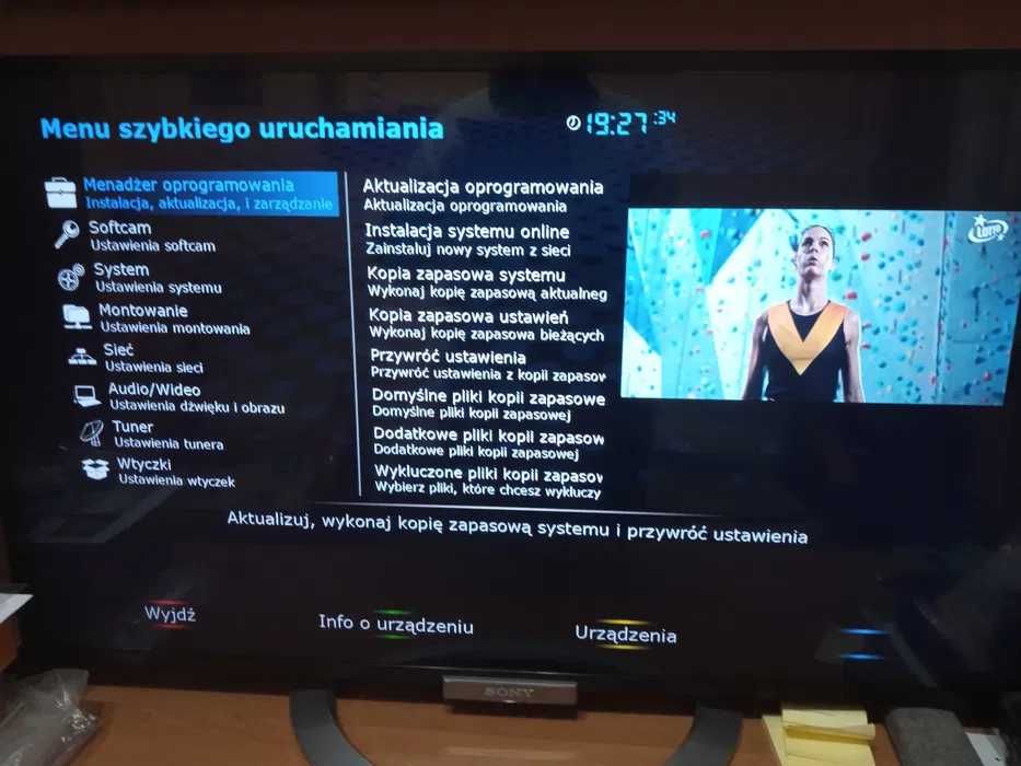 Zgemma H8.2H dekoder + karta