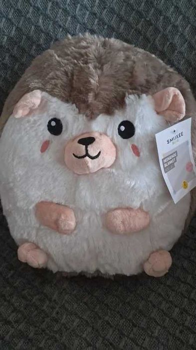 Nowy koc- maskotka jeż.