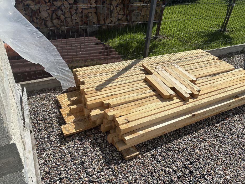 Deska drewniany 2 metrowe grubosc 6x4