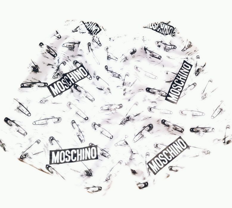 Szorty Spodenki Moschino Kąpielowe Plażowe