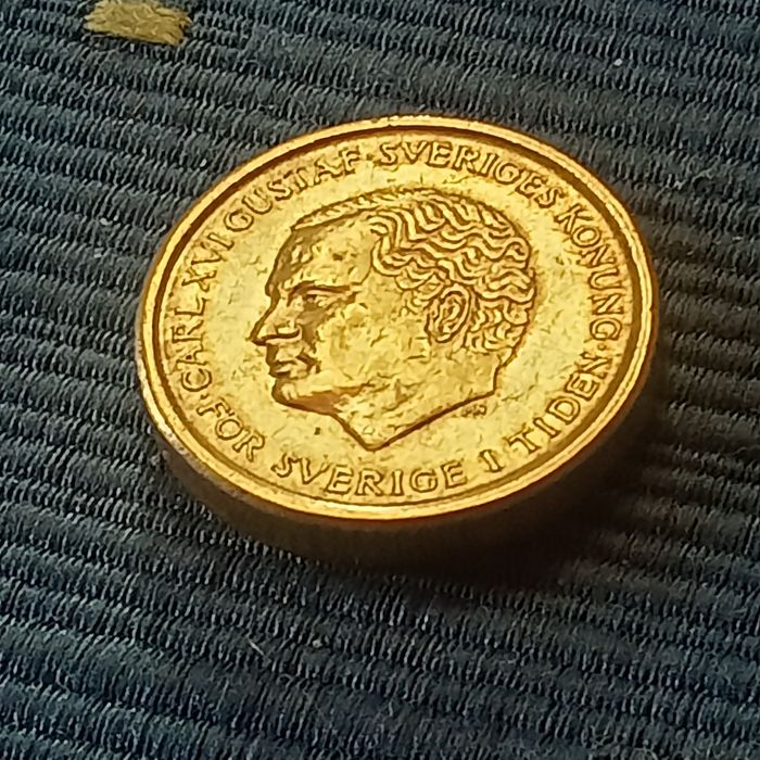 moeda suecia 10 kronor