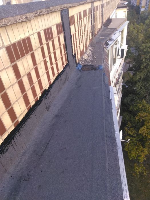 Ремонт крыш. Кровля балконов, гаражей, складских помещений.