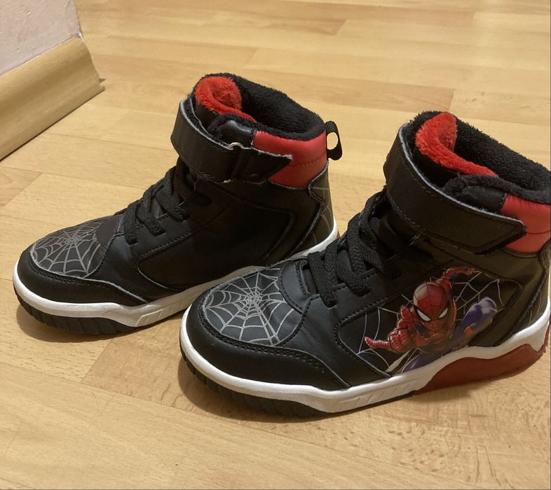 Buty ocieplane  jesienne zimowe Spiderman 29