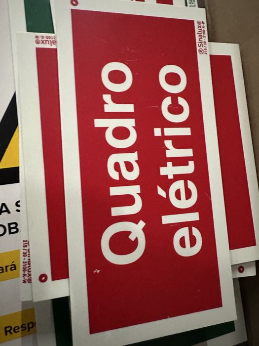 Sinalizaçao diversas