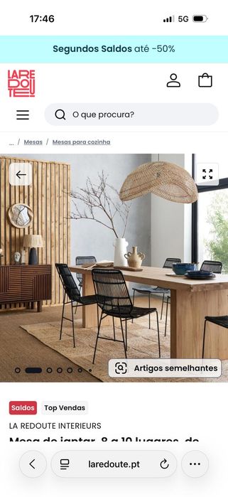 Mesa de sala de jantar