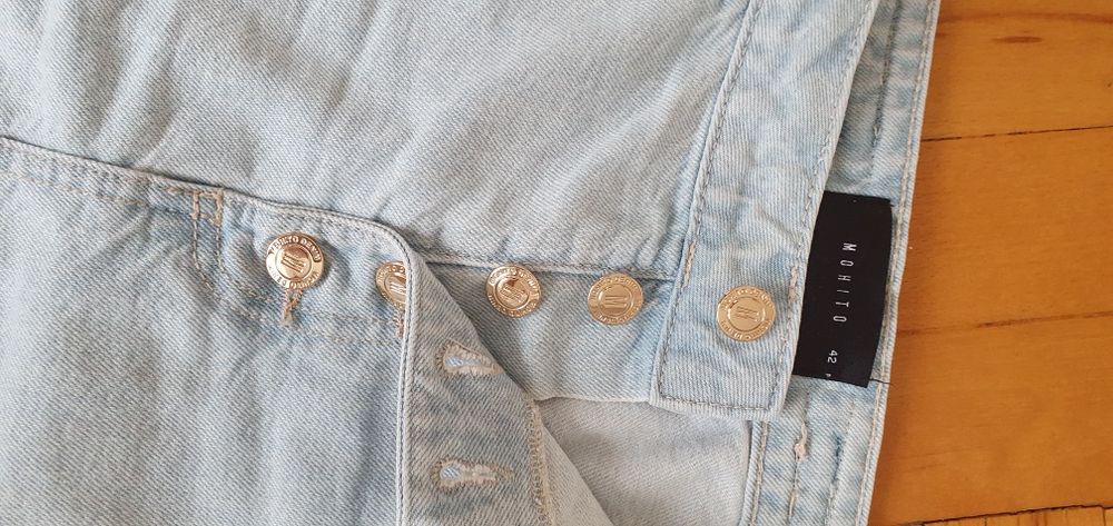 Spódnica jeansowa midi Mohito rozm 42