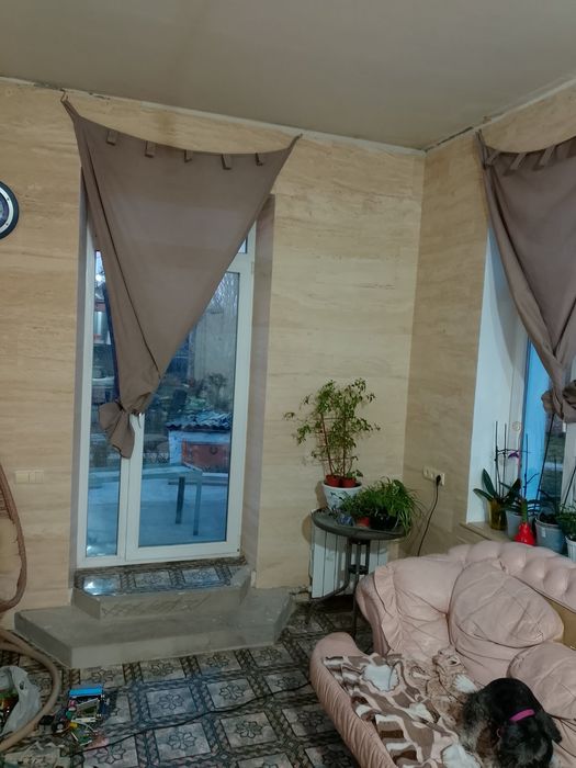 Травертин натуральний, заповнений, honed 30.5*61 преміум плитка для підлоги та стін, інтер'єру та тераси