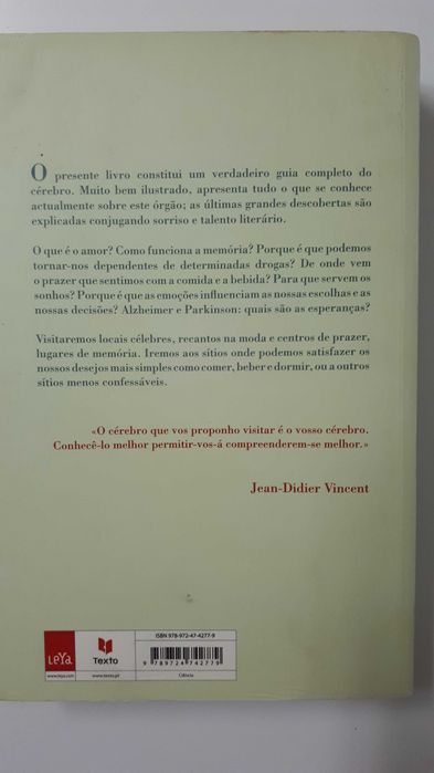 Jean-Didier Vincent - Viagem extraordinária ao centro do cérebro