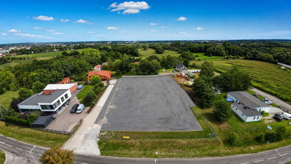 Do wynajęcia – Utwardzony Plac 4 307 m² – Żary – Bezpośrednio przy DK27 BDB Połączenia - Widok 3