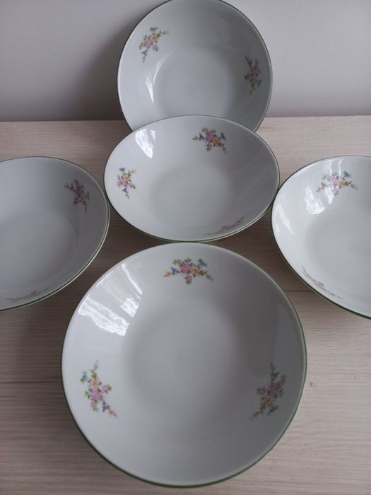 Porcelanowe - Miseczki z okresu PRL-u  - CHODZIEŻ