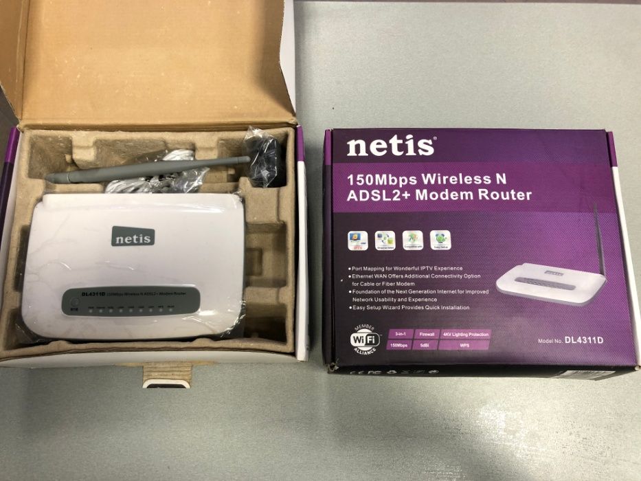 NOWY Router Modem Netis DL4311D
