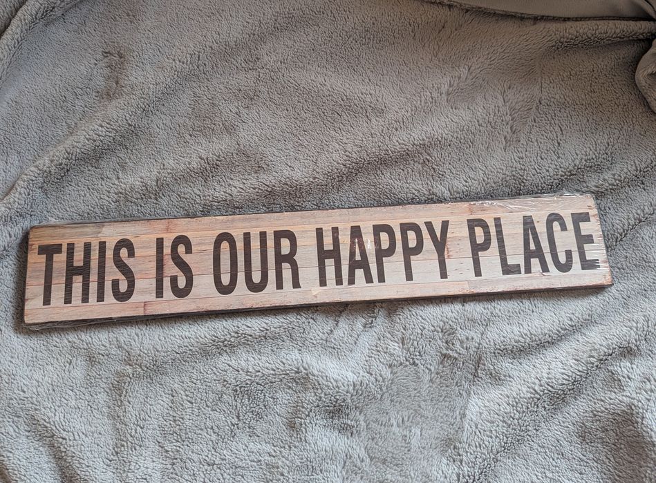 Deska/obrazek z napisem