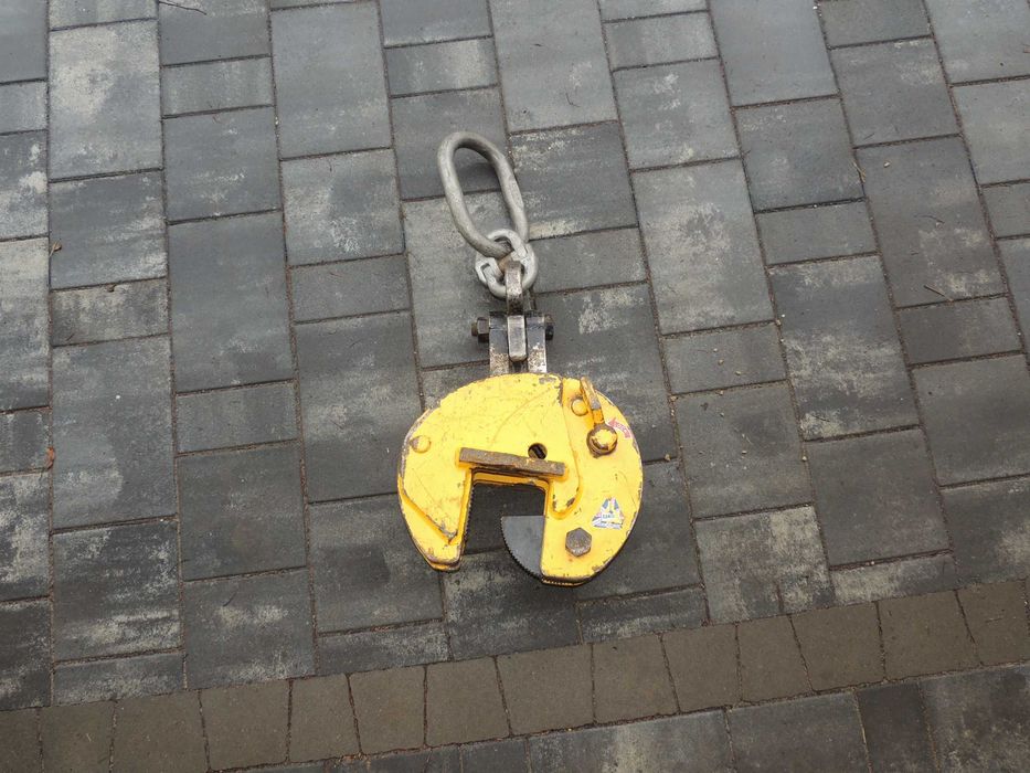 Chwytak do blachy stali uchwyt 50-100mm udźwig 6 ton