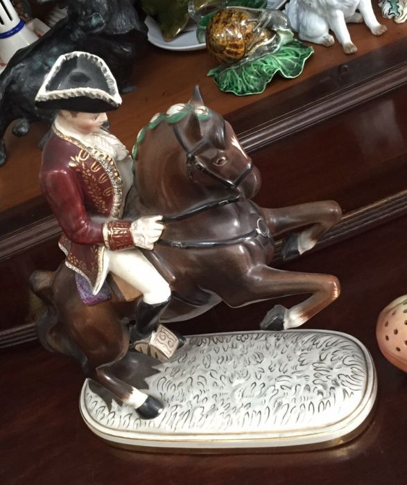 Cavaleiro tauromaquia da fábrica de faianças de Sacavem