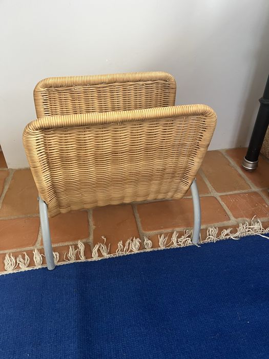 Gazetnik wiklinowy Ikea